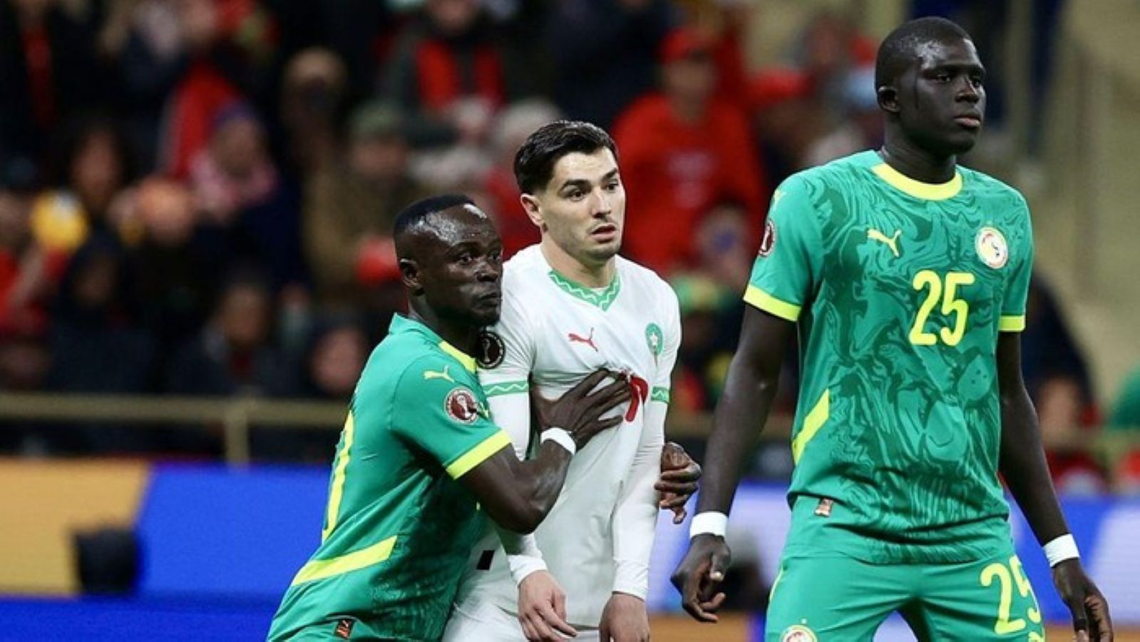 Laga Final antara Maroko vs Senegal.