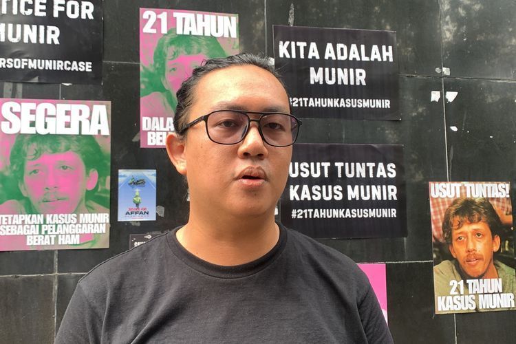 Wakil Koordinator KontraS, Andrie Yunus.