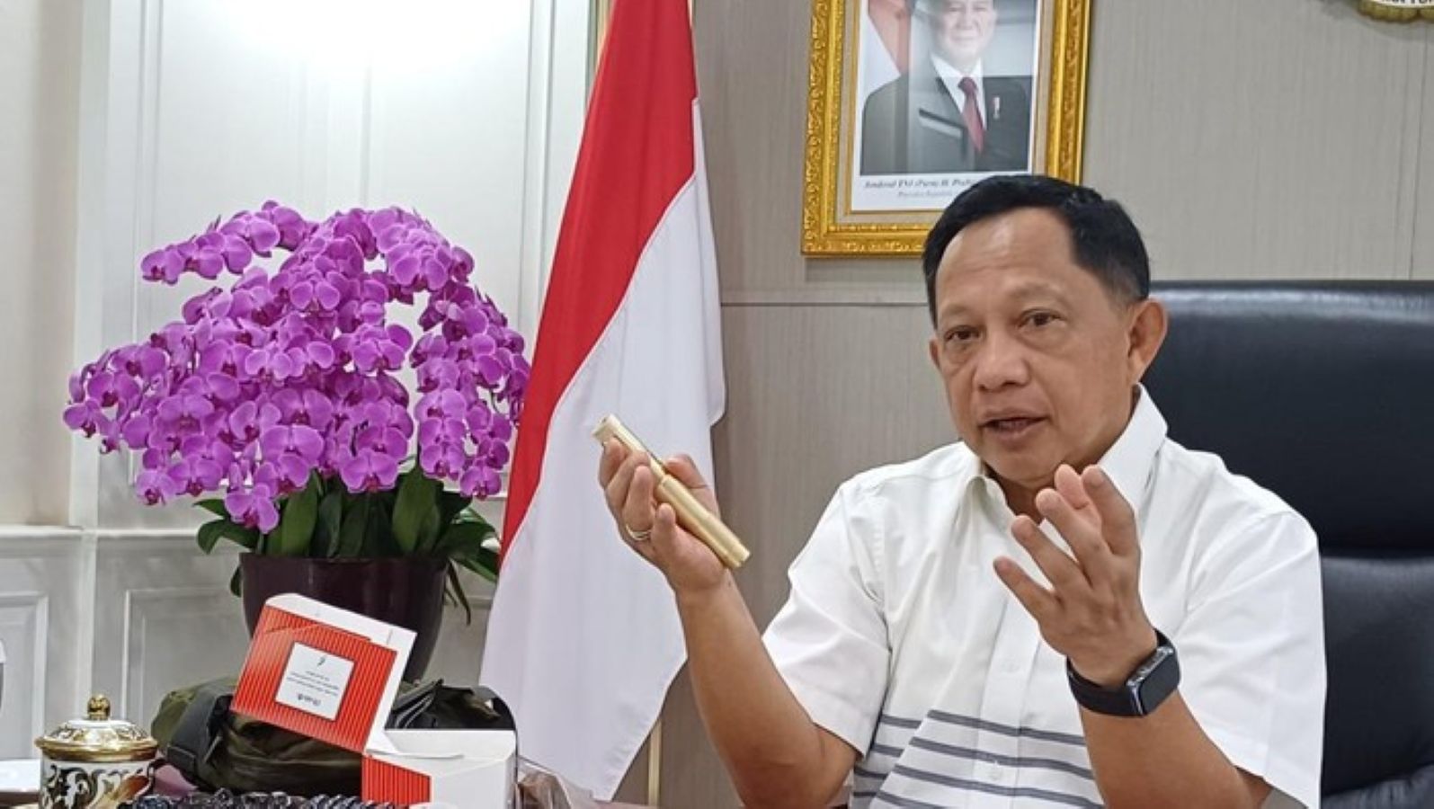 Mendagri Tito Karnavian menyampaikan perkembangan pemulihan pascabencana di wilayah Sumatera yang kini mencapai 73 persen.