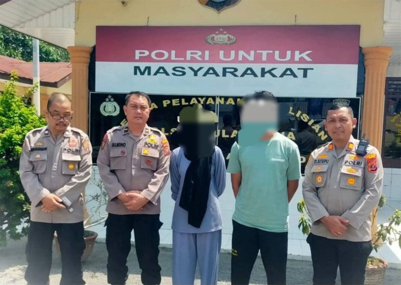 Kedua orangtua bayi yang dibuang di Asahan diamankan Polisi.