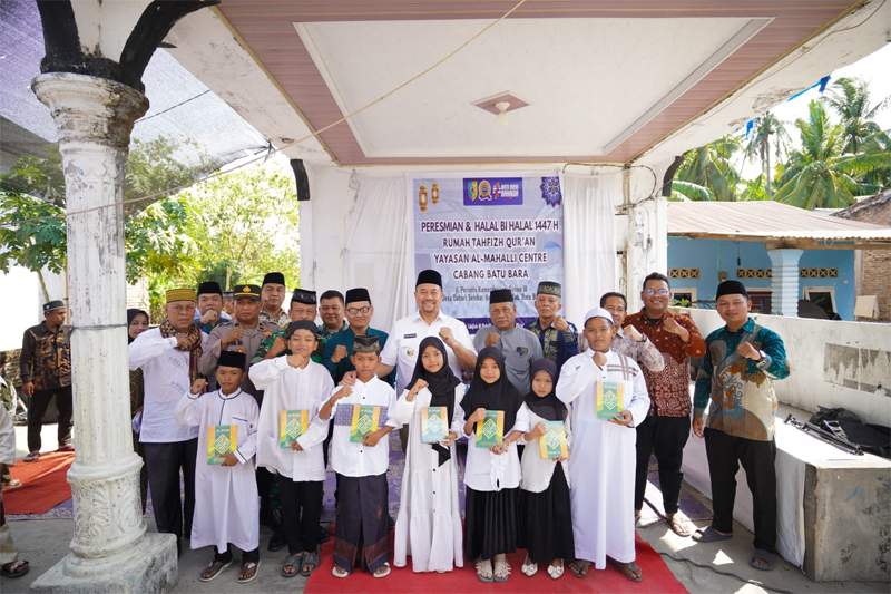 Peresmian Rumah Tahfiz Qur&rsquo;an Al-Mahalli Center di Desa Dahari Selebar, Kecamatan Talawi.