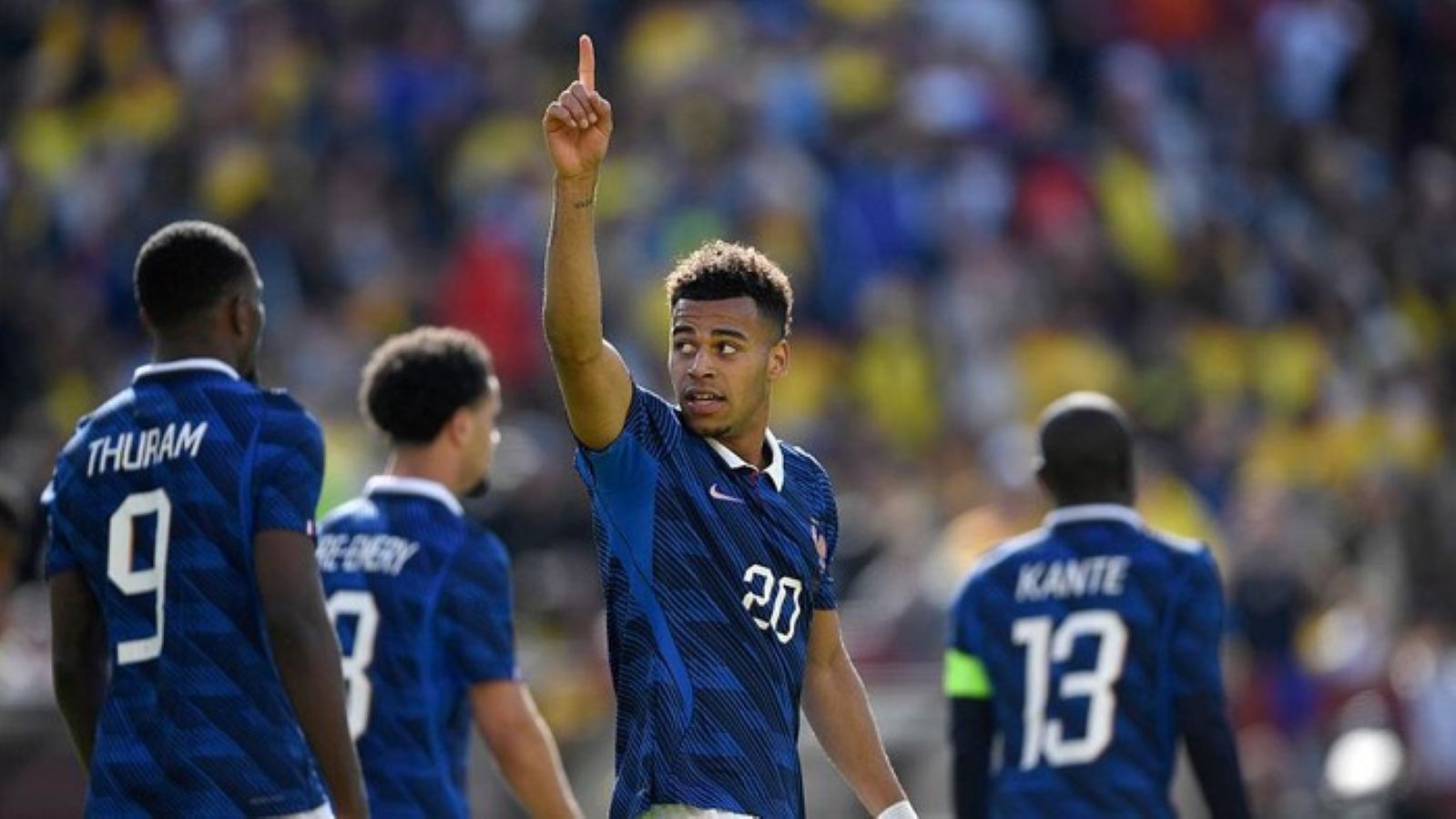 Desire Doue tampil gemilang dengan dua gol saat Prancis mengalahkan Kolombia 3-1 dalam laga uji coba di Maryland.