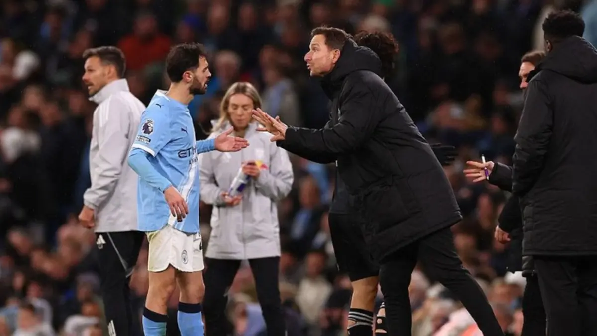 Bernardo Silva saat memperkuat Manchester City dalam laga Piala FA, yang disebut akan menjadi musim terakhirnya bersama The Citizens.
