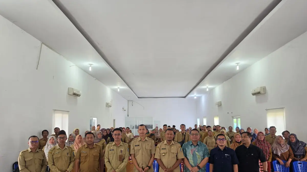 Sosialisasi penyusunan APBDesa Tahun Anggaran 2026 dan monitoring tertib administrasi serta kepatuhan kepesertaan BPJS Ketenagakerjaan.
