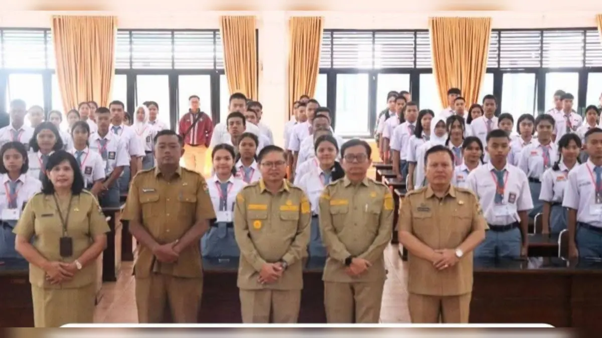 Wakil Bupati Karo Komando Tarigan membuka seleksi Calon Paskibraka 2026 di Aula Rakoetta Brahmana, diikuti pelajar terbaik dari berbagai sekolah.