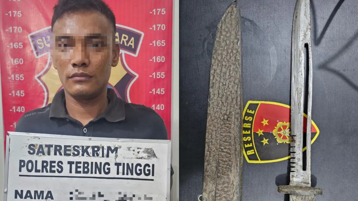 Pelaku pembunuhan wanita di BTN Purnawirawan, Kota Tebingtinggi, diamankan polisi kurang dari 24 jam setelah kejadian.