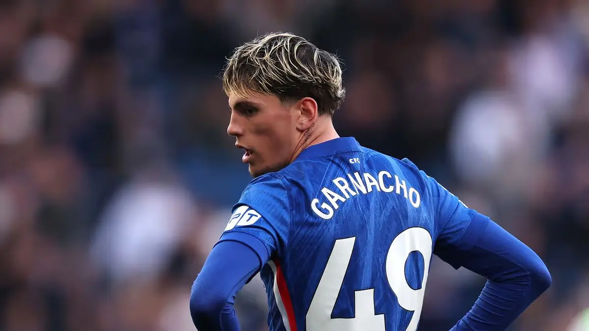 Alejandro Garnacho saat membela Chelsea, performanya belum konsisten dan terancam dilepas musim panas 2026.
