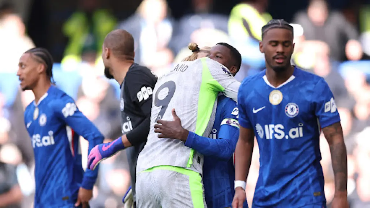 Duel Chelsea vs Manchester United dan Manchester City vs Arsenal jadi sorotan utama pekan ke-33 Liga Inggris musim 2025/2026. (Photo by Ryan Pierse/Getty Images)