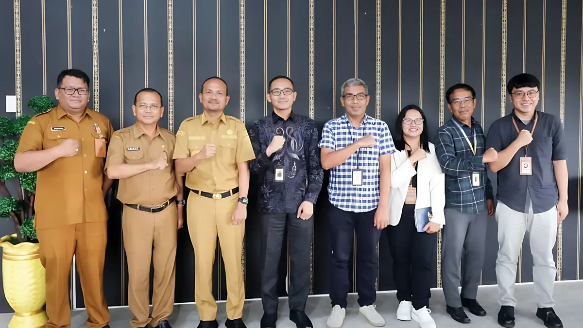 Wali Kota Tanjungbalai Mahyaruddin Salim menerima audiensi Kepala KPP Pratama Kisaran Agung Budi Sulistiyo guna memperkuat sinergi pengelolaan pajak daerah.
