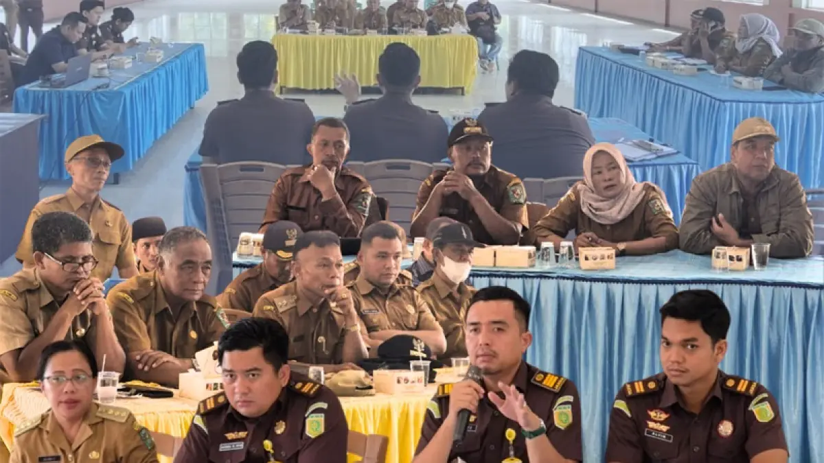 Entry Meeting Pendampingan Hukum Pengelolaan Anggaran Dana Desa yang bertempat di Aula Kantor Camat Sidamanik.(foto:ist)

&nbsp;