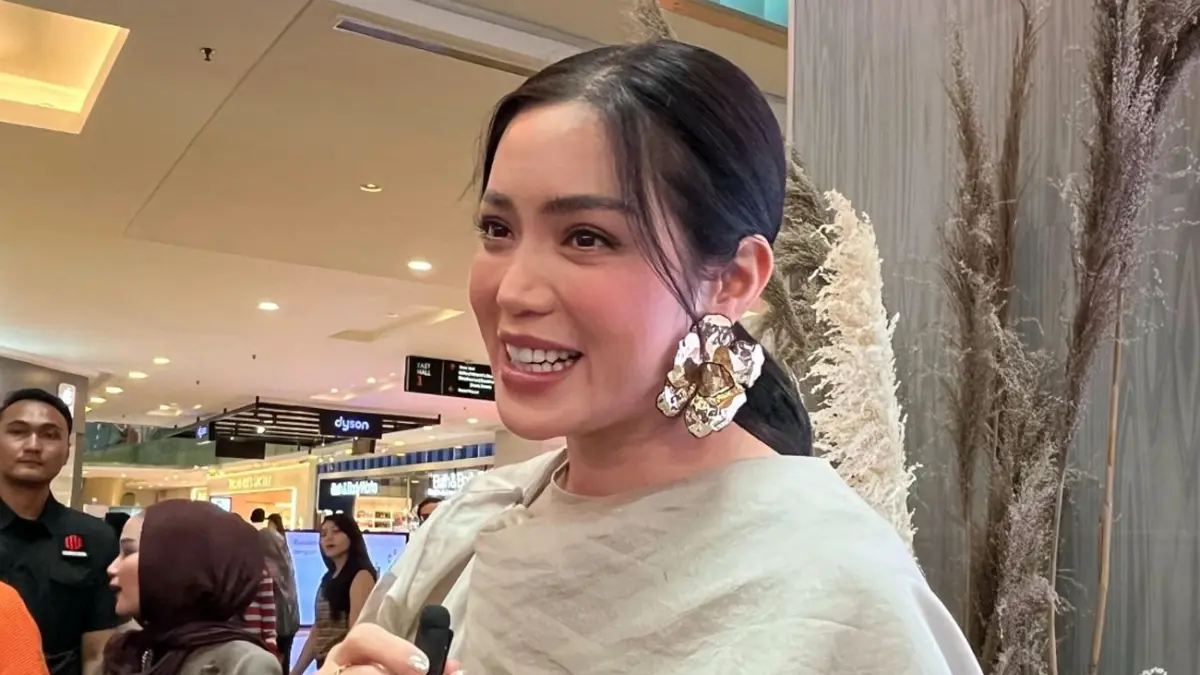 Jessica Iskandar saat berbagi pengalaman bangkit usai mengalami kerugian Rp9,8 miliar akibat kasus penipuan.