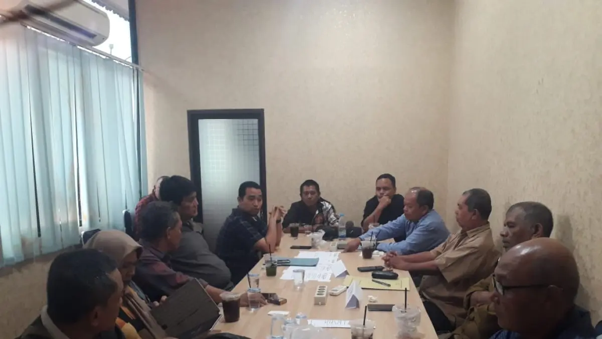 Ketua Panitia Pemilihan PWPM Alian Nafiah Siregar memberikan keterangan terkait hari pertama pengambilan formulir calon Ketua PWPM Medan periode 2026–2028.