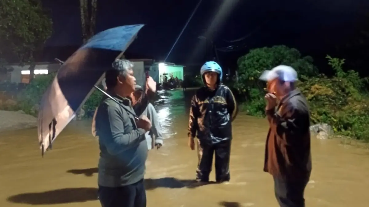 Luapan Sungai Aek Haidupan di Tapanuli Utara merendam permukiman warga di dua desa, memicu percepatan normalisasi sungai oleh pemerintah.