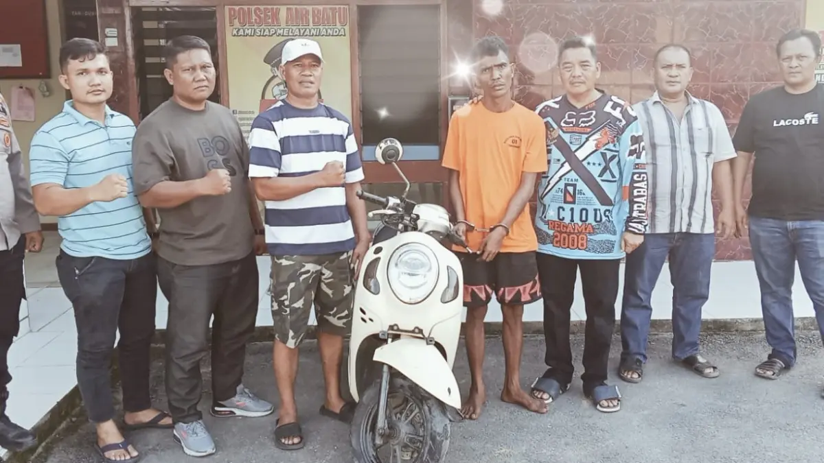 Residivis 5 Kasus Curanmor Diringkus Polsek Air Batu, Ini Pengakuannya