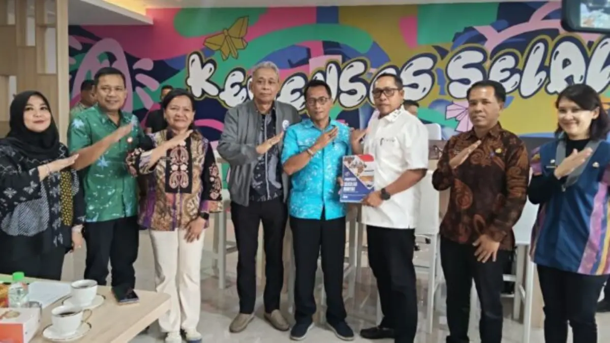 Bupati Tapanuli Utara bertemu Wakil Menteri Sosial RI di Kantor Kementerian Sosial, Jakarta, membahas percepatan program sosial dan Sekolah Rakyat.