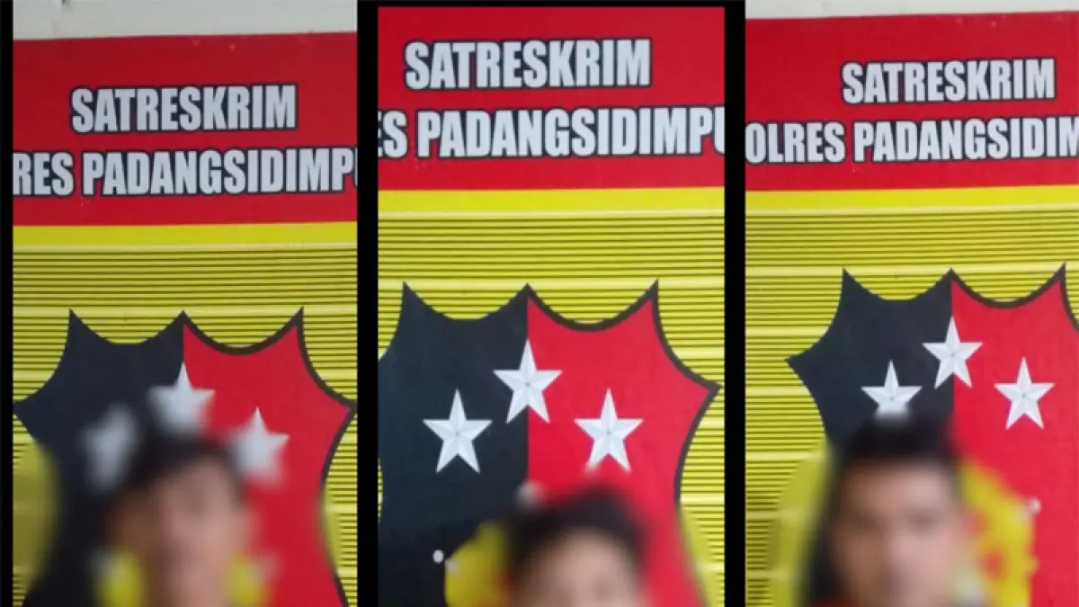 Ketiga pelaku dan barang bukti diamankan di Mapolres Padangsidimpuan.