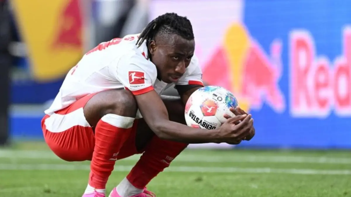 Yan Diomande tampil impresif bersama RB Leipzig musim ini dan masuk radar Liverpool sebagai calon pengganti Mohamed Salah.