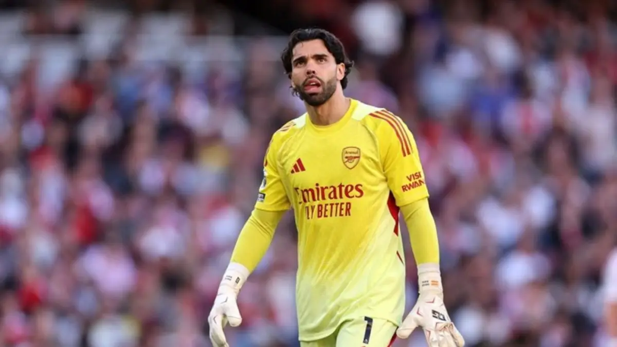 David Raya bersiap menghadapi Atletico Madrid di semifinal Liga Champions bersama Arsenal.