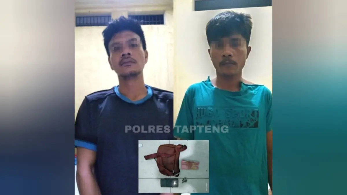 Penjambret di Badiri Dibekuk Polres Tapteng, Korban Alami Kerugian Rp3 Juta