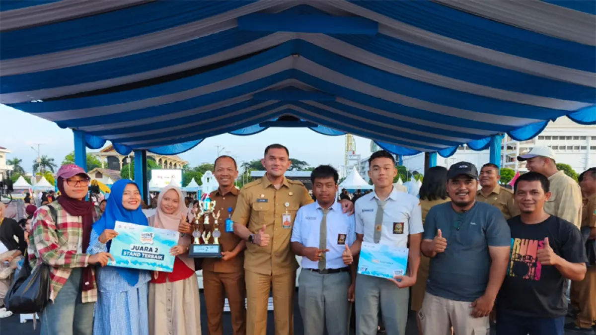  SMKN PP 1 Kualuh Selatan juara II Stand Terbaik dalam ajang Expo Pendidikan Sumatera Utara 2026. 