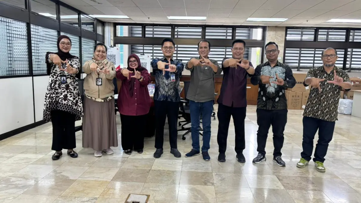 Pihak Kantor Perwakilan Bank Indonesia Pematangsiantar saat diskusi lanjutan di Pasar Horas. 