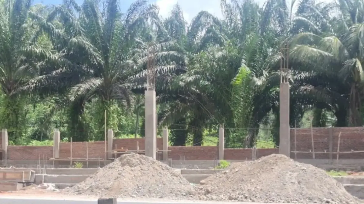 Pembangunan Gedung Koperasi Merah Putih di Kabupaten Tapanuli Selatan, tepatnya di Kecamatan Angkola Sangkunur.
