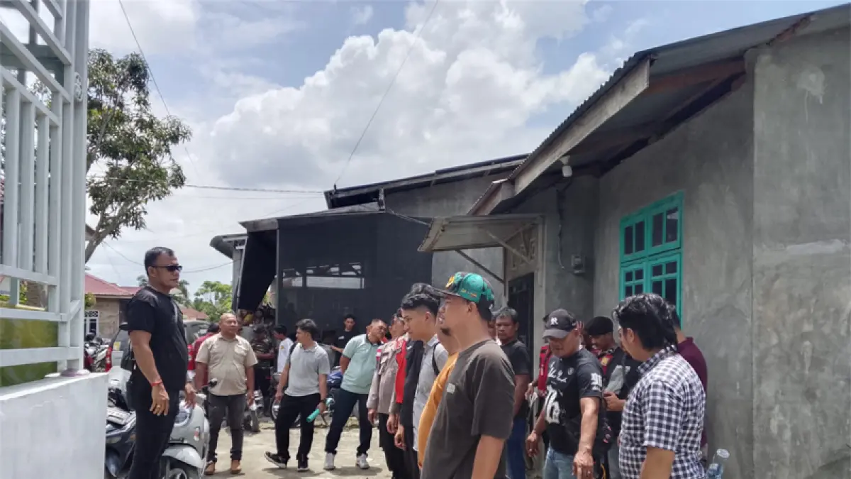 Para pelaku penipuan online di Tanjungbalai.