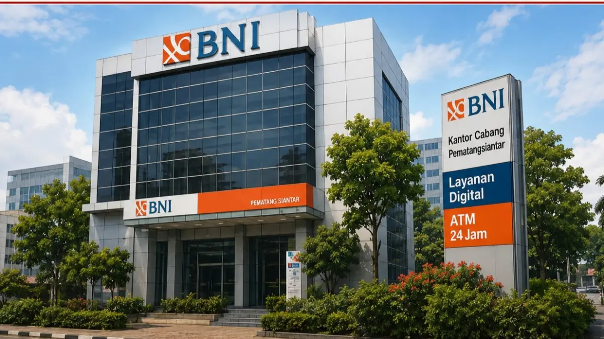 Kantor BNI Pematangsiantar - Ilustrasi.