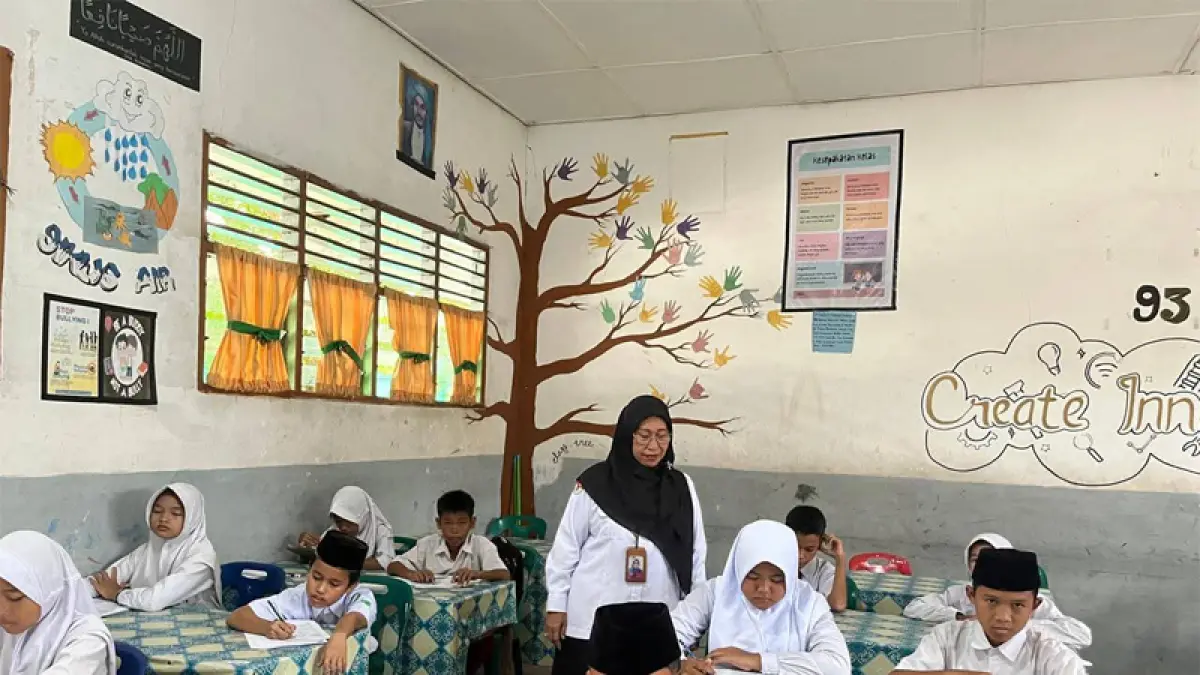MTsN 2 Labuhanbatu Utara melaksanakan Tes Akademik dan Tes Baca Al-Qur
