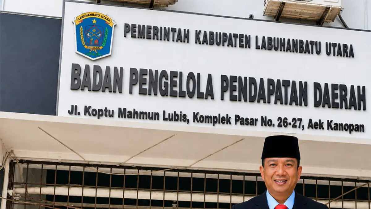 Kepala Bapenda Labura Teddy Yulianto.