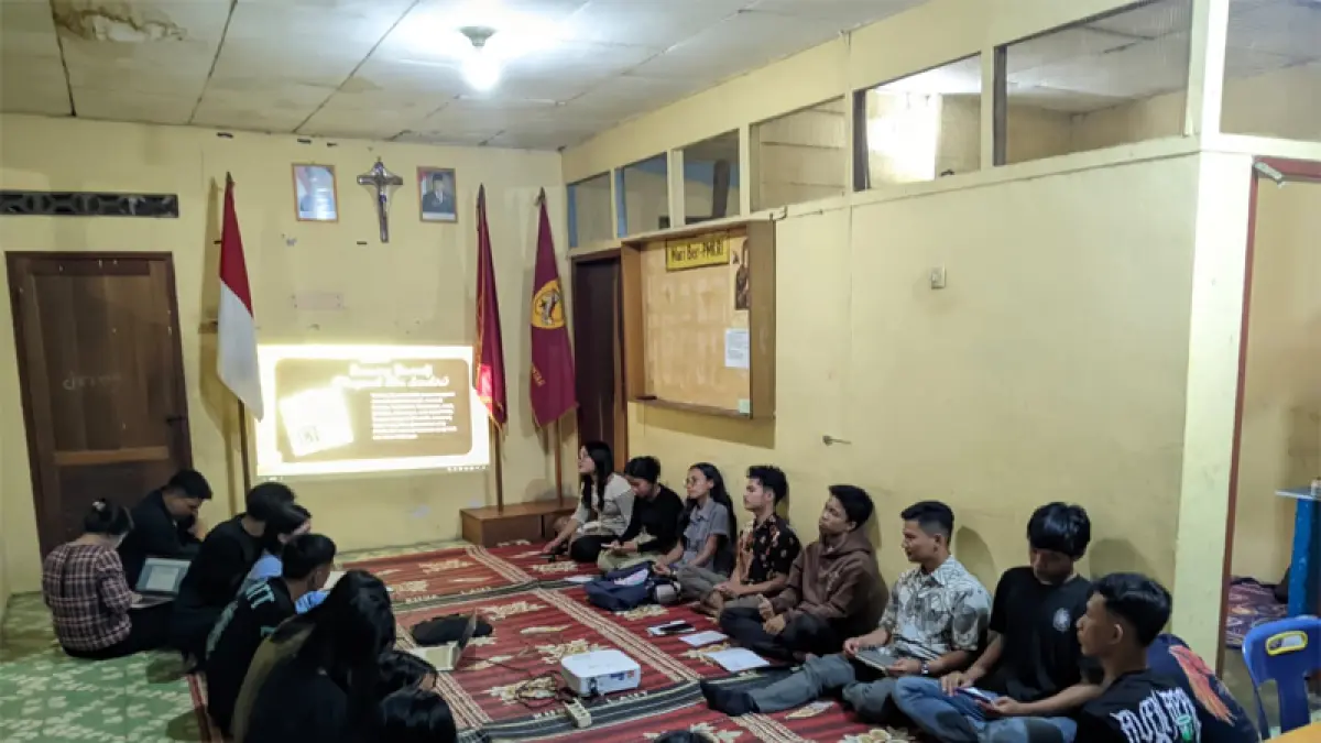PMKRI Cabang Pematangsiantar Santo Fransiskus dari Assisi menggelar diskusi interaktif bertajuk ‘Knowing Yourself’.
