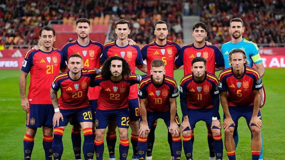  Pemain Timnas Spanyol dalam laga uji coba jelang Piala Dunia 2026. La Furia Roja datang ke turnamen dengan rekor luar biasa, yakni 30 pertandingan tanpa kekalahan dalam dua tahun terakhir. 