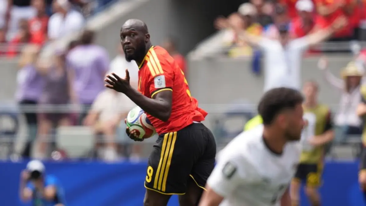  Bomber Belgia Romelu Lukaku memberi efek instan saat jadi pemain pengganti menghadapi Mesir. 