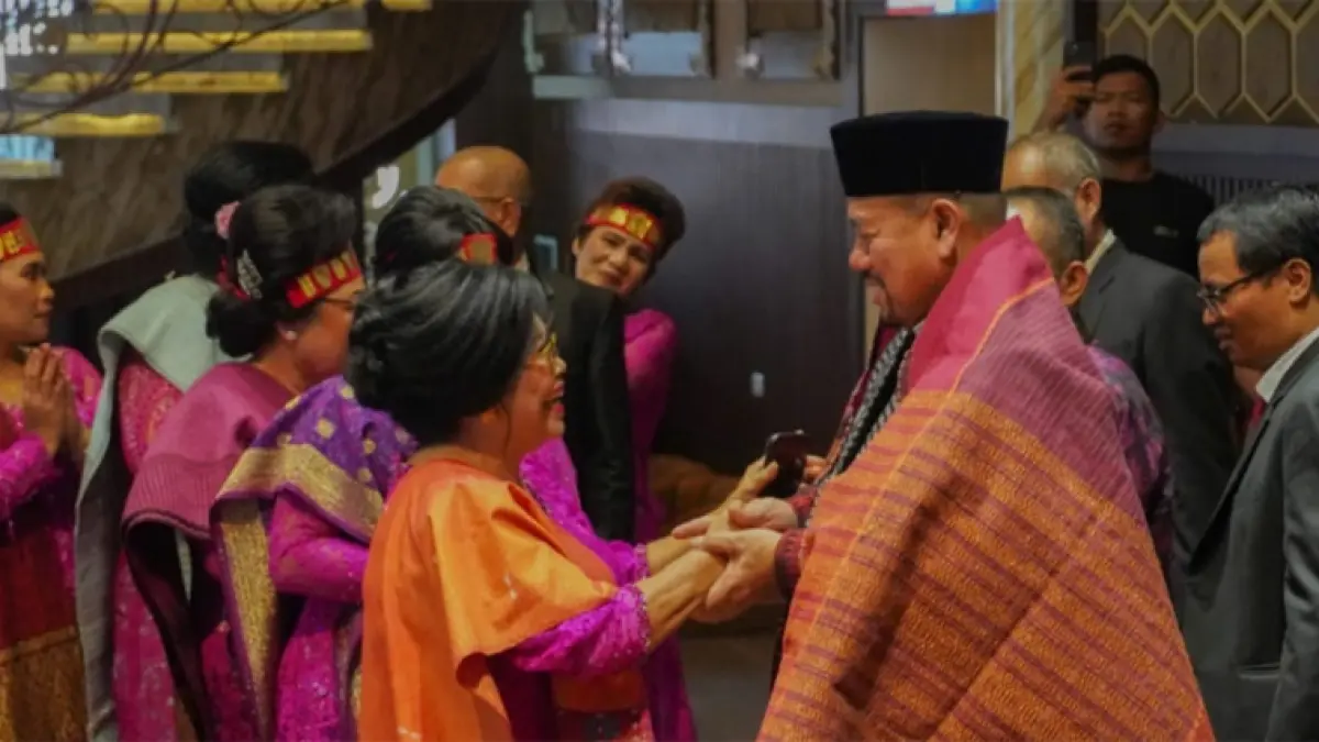 Bupati Batu Bara, Dr H Baharuddin Siagian, menghadiri HUT ke-72 Punguan Raja Siagian Dohot Boruna Kota Medan.