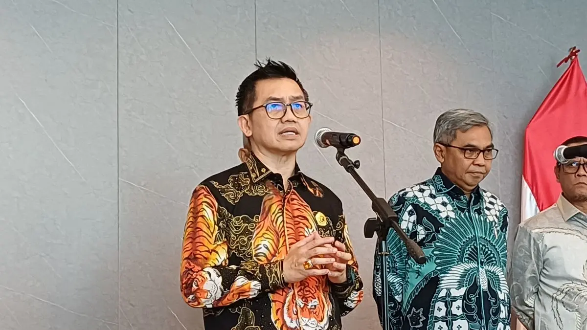 Kepala Lembaga Administrasi Negara (LAN) Muhammad Taufiq menyampaikan pidato di Kantor LAN, Jakarta. Ia menyoroti hasil survei yang menempatkan ASN sebagai salah satu profesi dengan tingkat kepercayaan publik terendah di Indonesia.