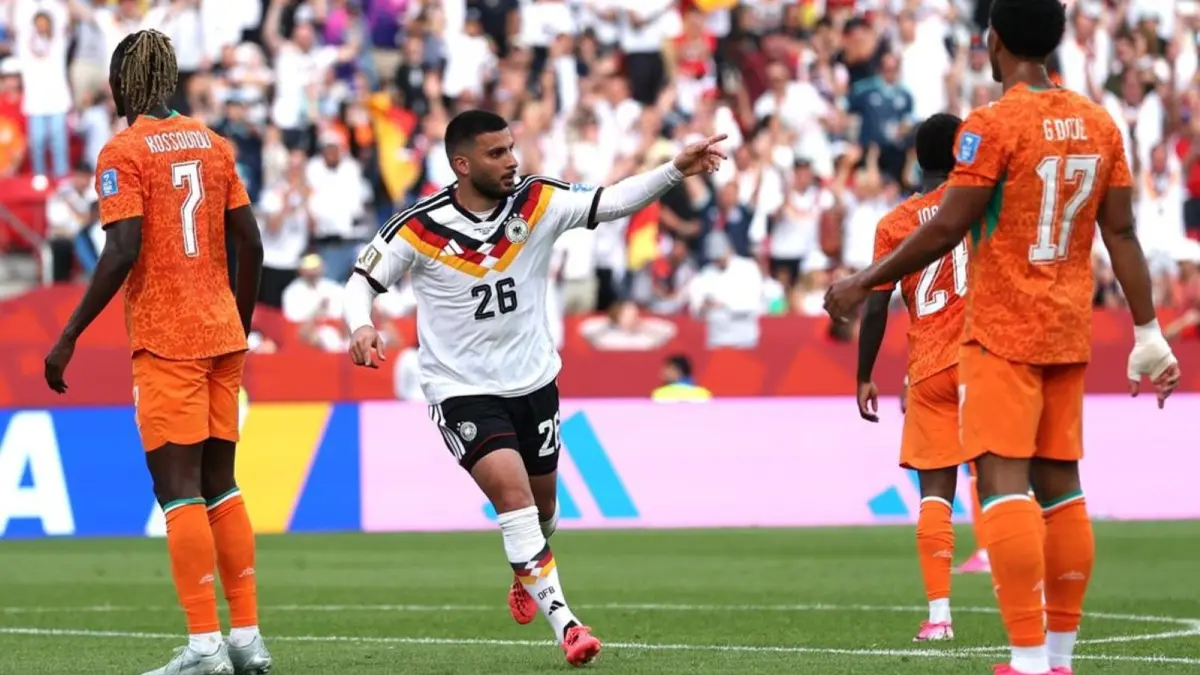 Jerman memetik kemenangan sulit dan dramatis atas Pantai Gading.