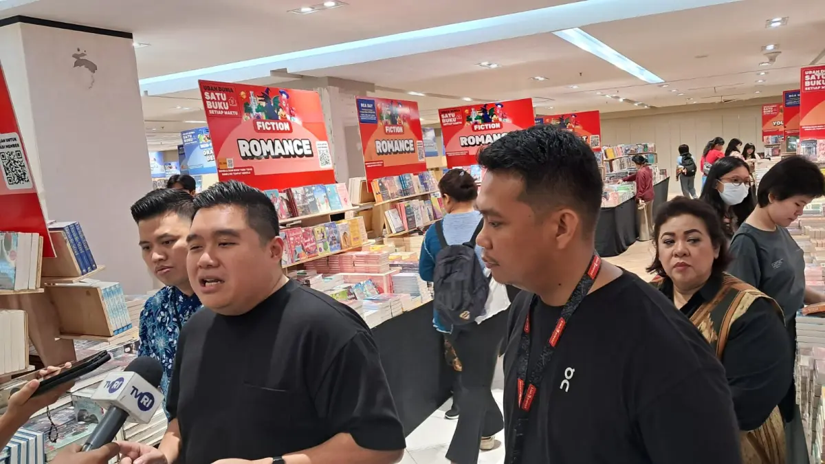 Country Director Big Bad Wolf Books Indonesia, Marthius Wandi Budianto.