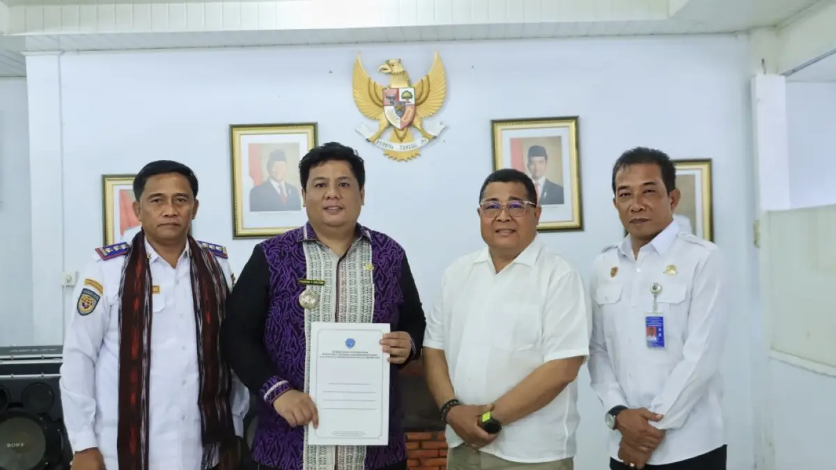 Pemkab Samosir Terima Hibah Tiga Dermaga dari Kementerian Perhubungan.