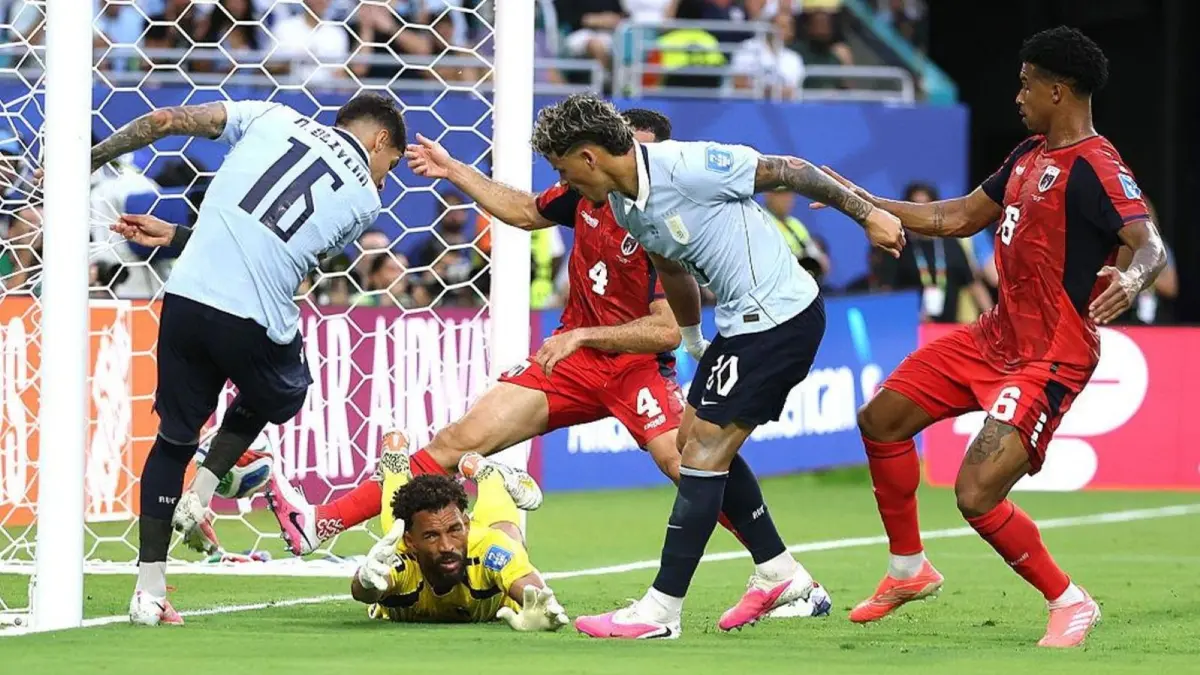 Uruguay vs Tanjung Verde berakhir imbang.
