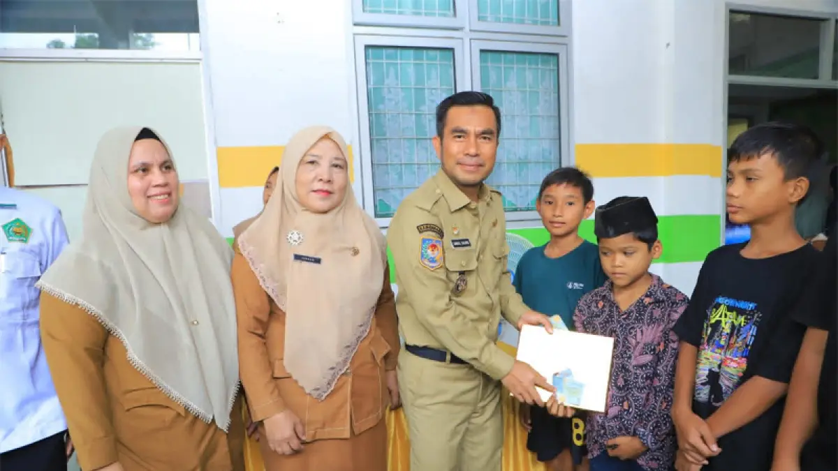 Pemkab Labuhanbatu Utara menggelar kegiatan sunat massal yang dipusatkan di UPTD Puskesmas Gunting Saga.
