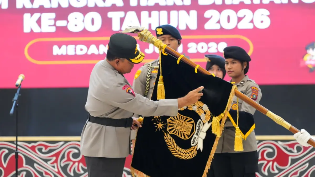 Kapolda Sumatera Utara, Irjen. Pol. Whisnu Hermawan Februanto.