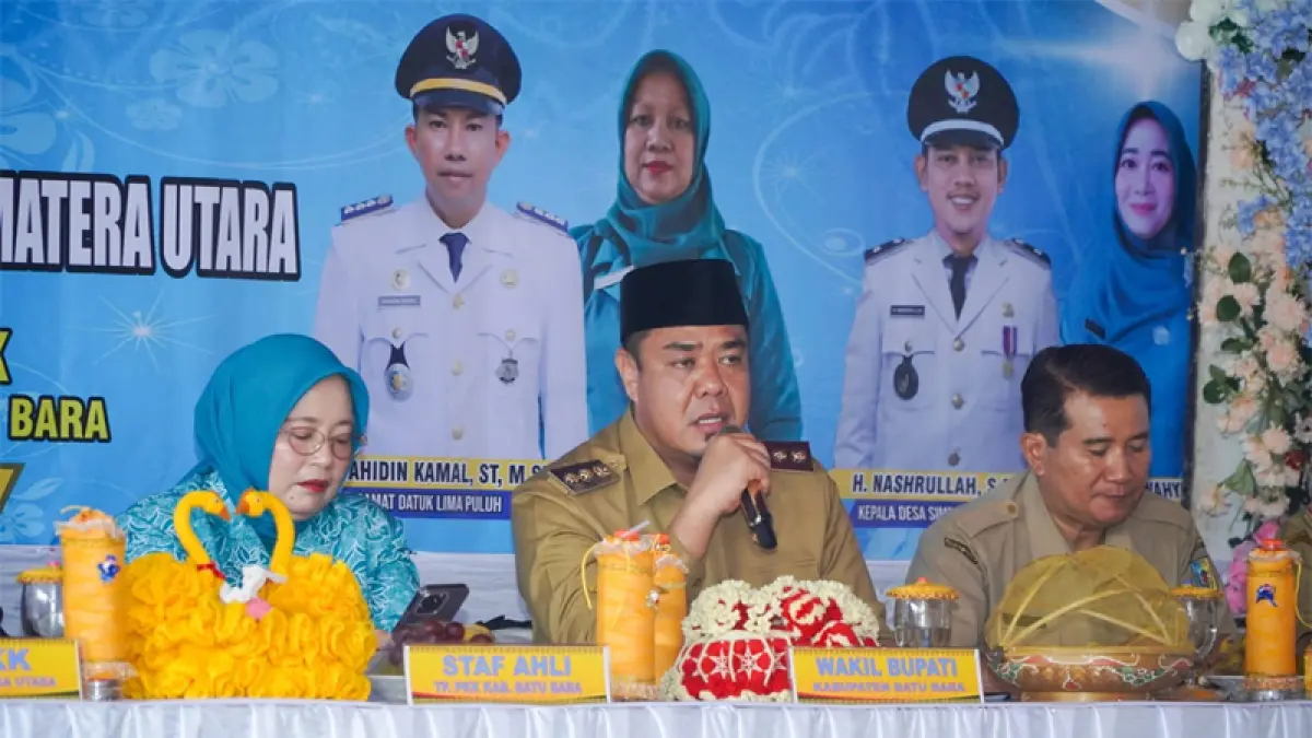 Wakil Bupati Batu Bara Syafrizal.
