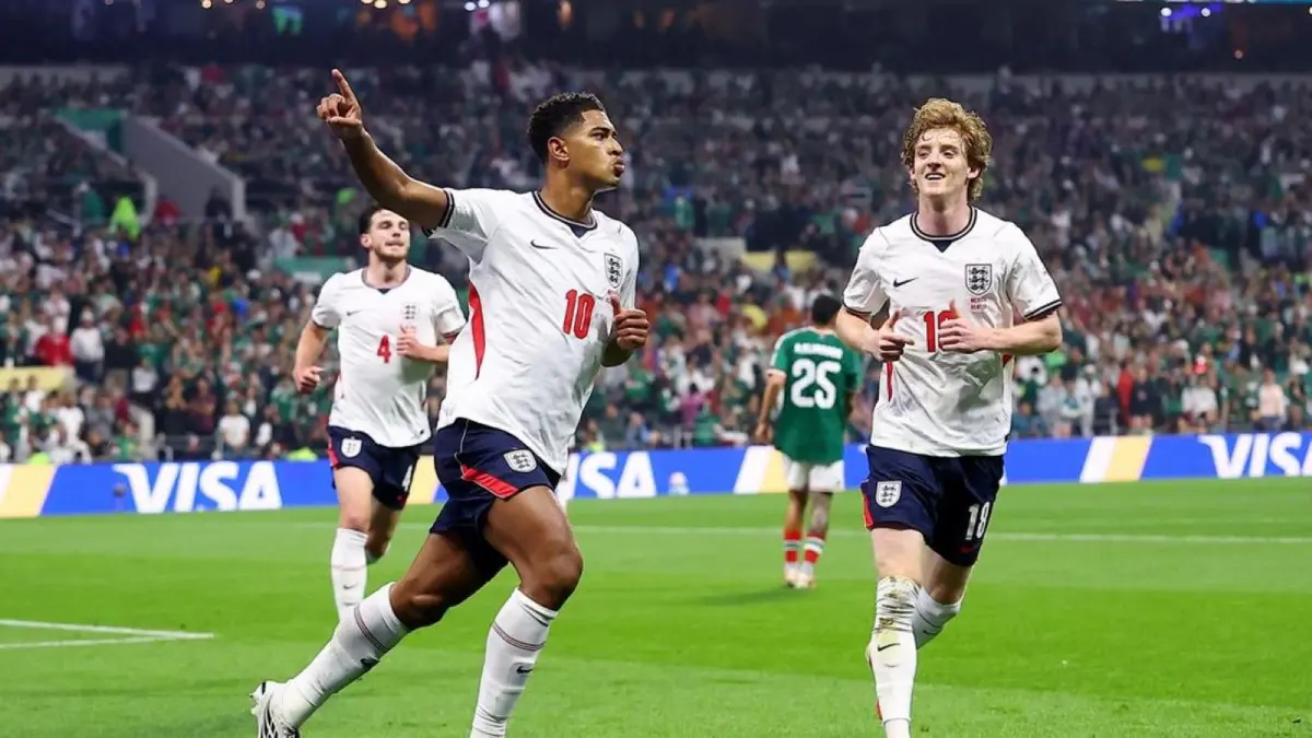  Inggris memenangi duel sengit kontra Meksiko di Babak 16 Besar Piala Dunia 2026. 