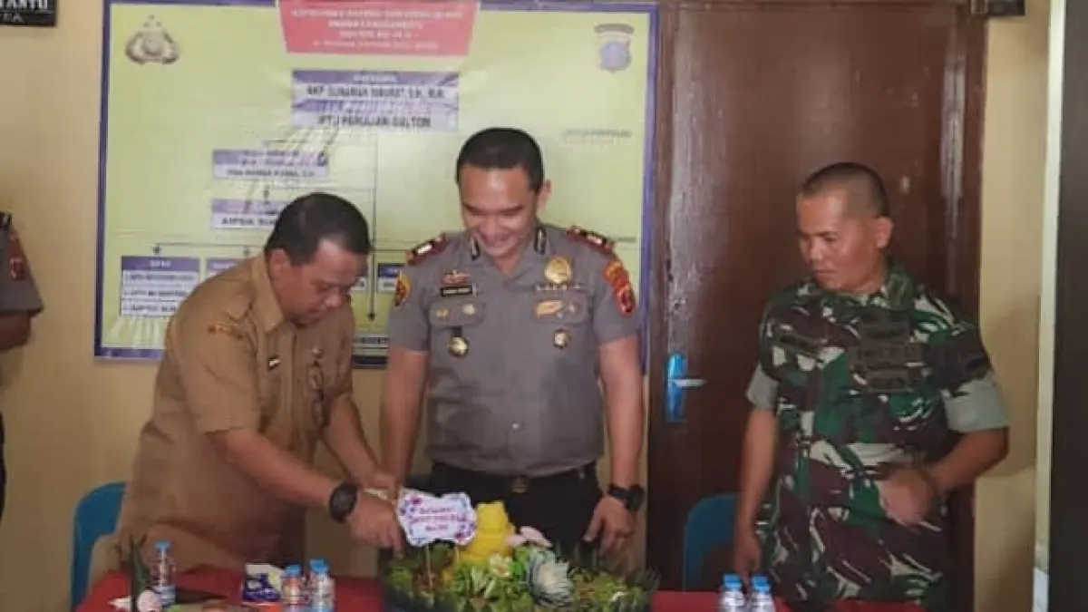 Forkopimcam Na IX-X menyampaikan ucapan selamat Hari Bhayangkara ke Kapolsek dan jajaran.