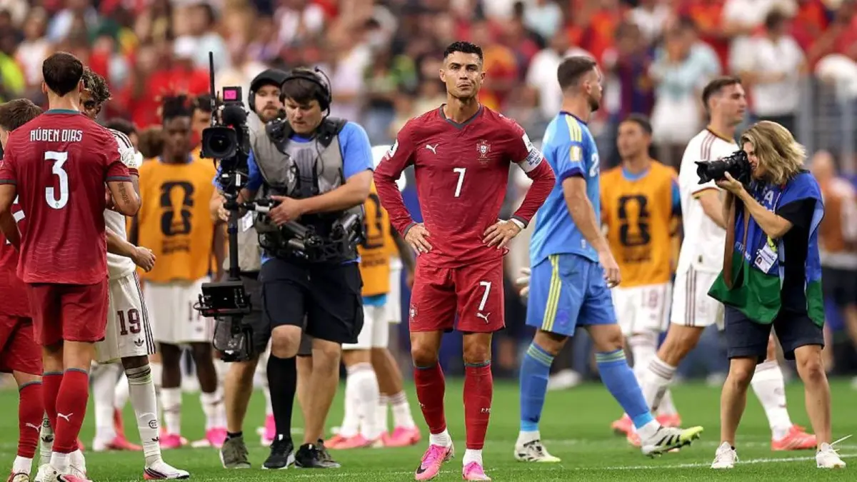 Ronaldo akhiri karir di Timnas Portugal.