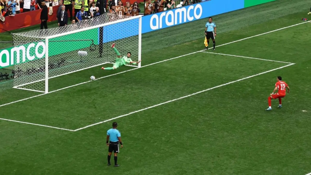 Swiss melaju ke perempat final Piala Dunia 2026 usai mengalahkan Kolombia lewat drama adu penalti di 16 besar.