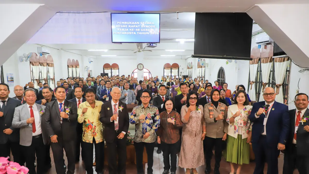 Pembukaan Rapat Sinode Kerja ke-48 Gereja Pentakosta.