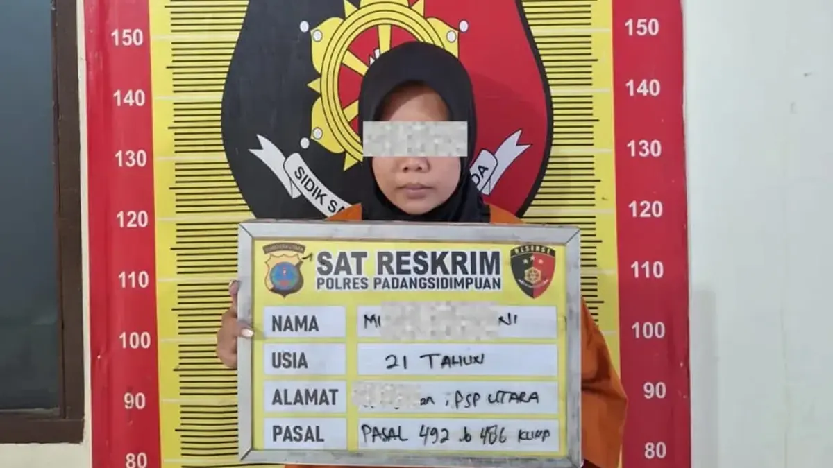 Seorang wanita berinisial MA diamankan di Polres Padangsidimpuan setelah diduga menjalankan investasi bodong yang merugikan 51 korban dengan total kerugian sekitar Rp400 juta.