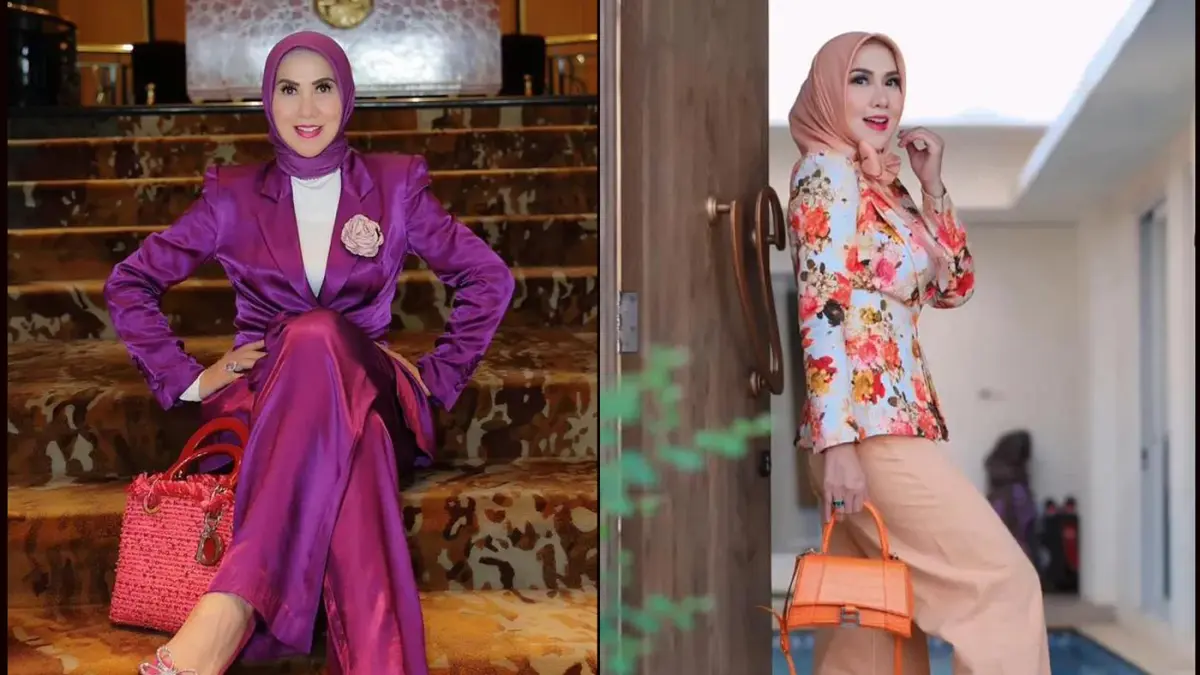 Venna Melinda mengaku menyimpan koleksi pakaan vintage agar kelak bisa diwariskan kepada sang putri.
