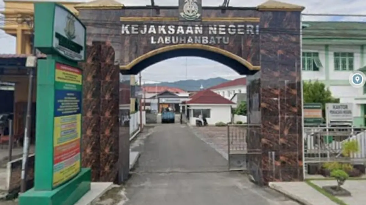 Kantor Kejaksaan Negeri Labuhanbatu.